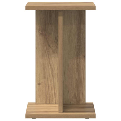 Plant Stand 2 pcs Artisan Oak 25 x 25.5 x 40.5 cm