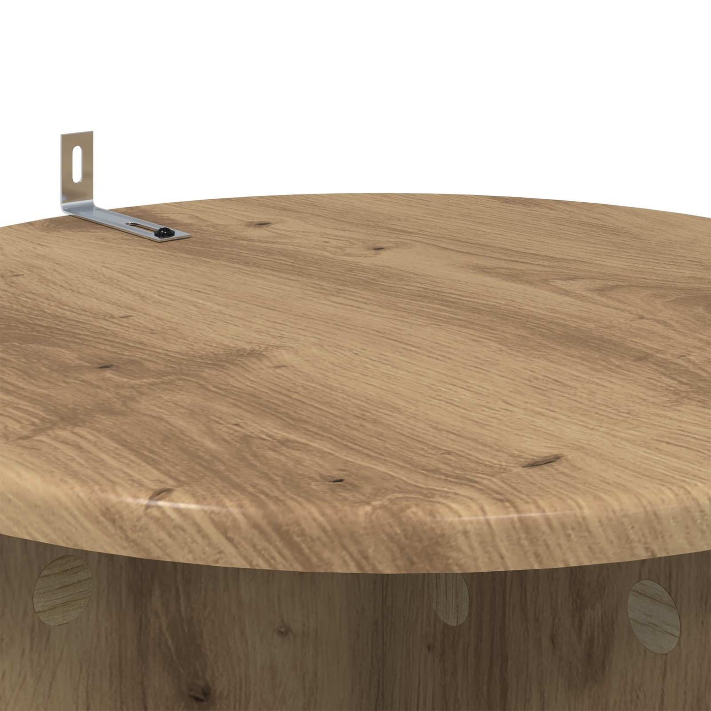 Plant Stand 2 pcs Artisan Oak Ø40 x 100 cm Engineered Wood