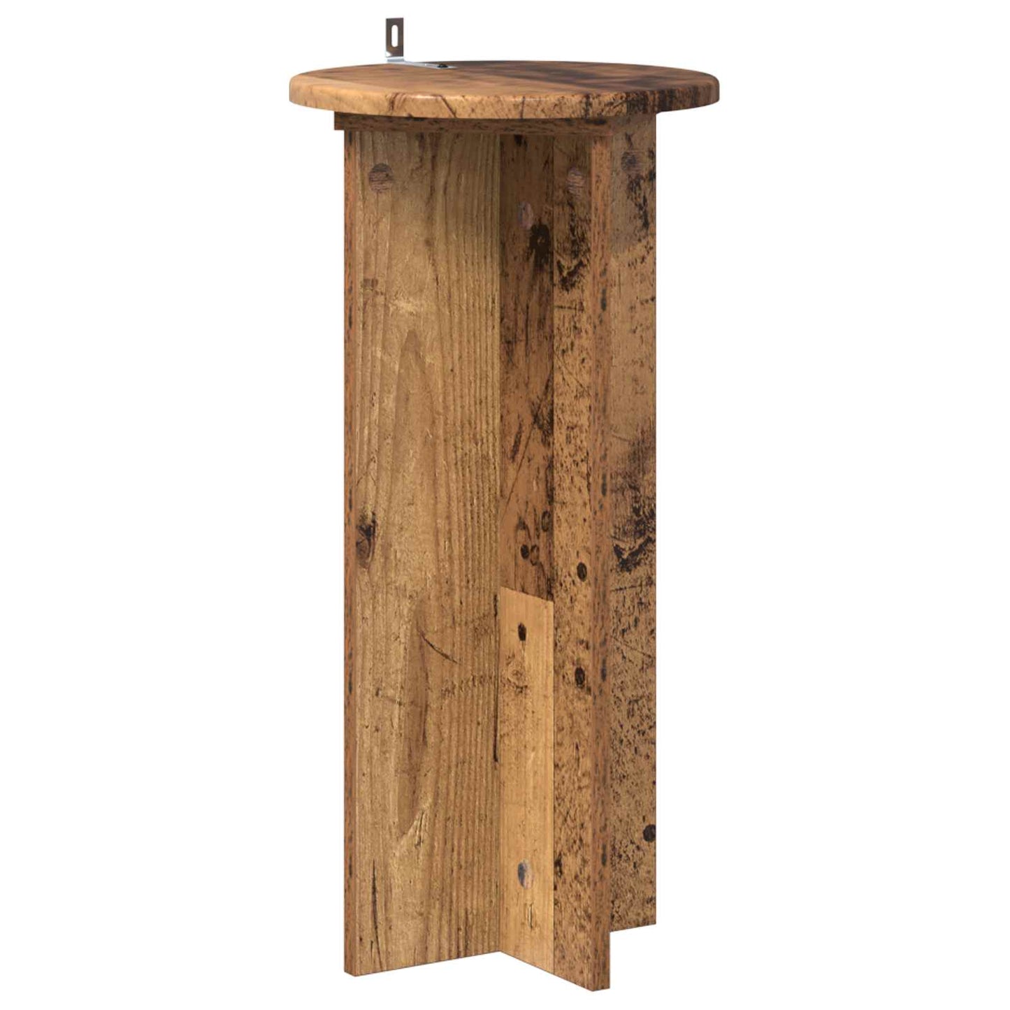 Plant Stand 2 pcs Old Wood 29.5 x 29.5 x 60 cm Engineered Wood