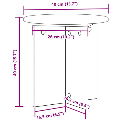 Plant Stand 2 pcs Old Wood 40 x 40 x 40 cm Engineered Wood