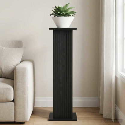 Plant Stand Black 30.5 x 30 x 100.5 cm Engineered Wood