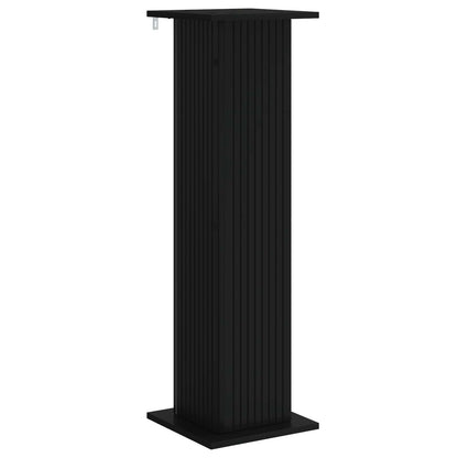 Plant Stand Black 30.5 x 30 x 100.5 cm Engineered Wood