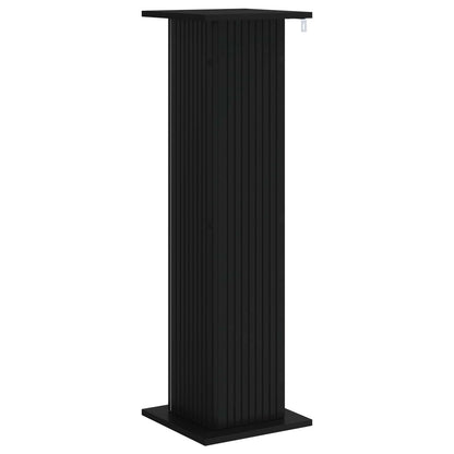 Plant Stand 2 pcs Black 30.5 x 30 x 100.5 cm Engineered Wood