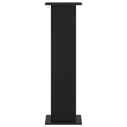 Plant Stand 2 pcs Black 30.5 x 30 x 100.5 cm Engineered Wood