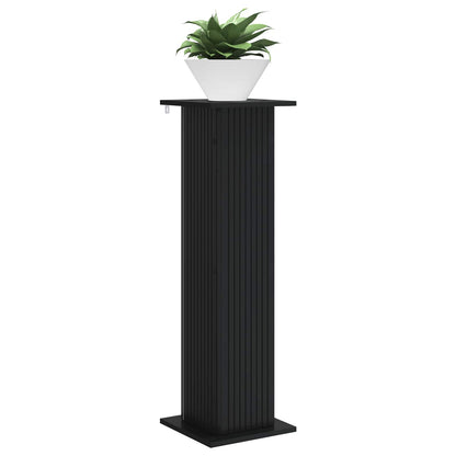 Plant Stand 2 pcs Black 30.5 x 30 x 100.5 cm Engineered Wood