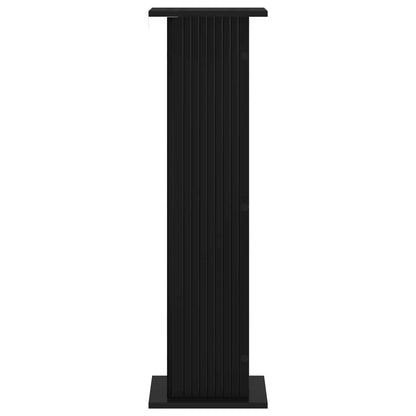 Plant Stand 2 pcs Black 30.5 x 30 x 100.5 cm Engineered Wood