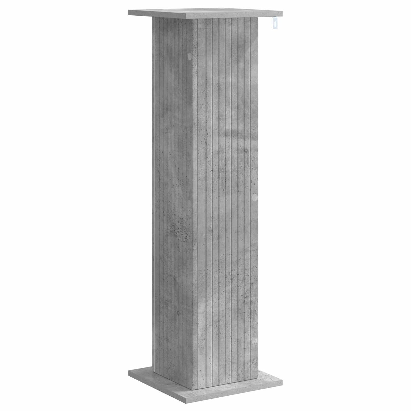 Plant Stand Concrete Grey 30.5 x 30 x 100.5 cm Engineered Wood