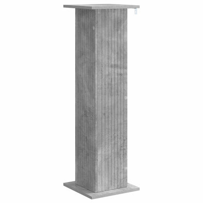 Plant Stand Concrete Grey 30.5 x 30 x 100.5 cm Engineered Wood