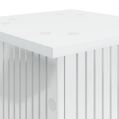 Plant Stand High Gloss White 30.5 x 30 x 100.5 cm