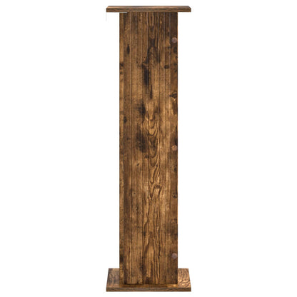 Plant Stand 2 pcs Smoked Oak 30.5 x 30 x 100.5 cm