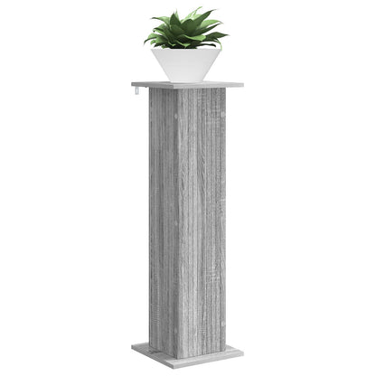 Plant Stand 2 pcs Grey Sonoma 30.5 x 30 x 100.5 cm