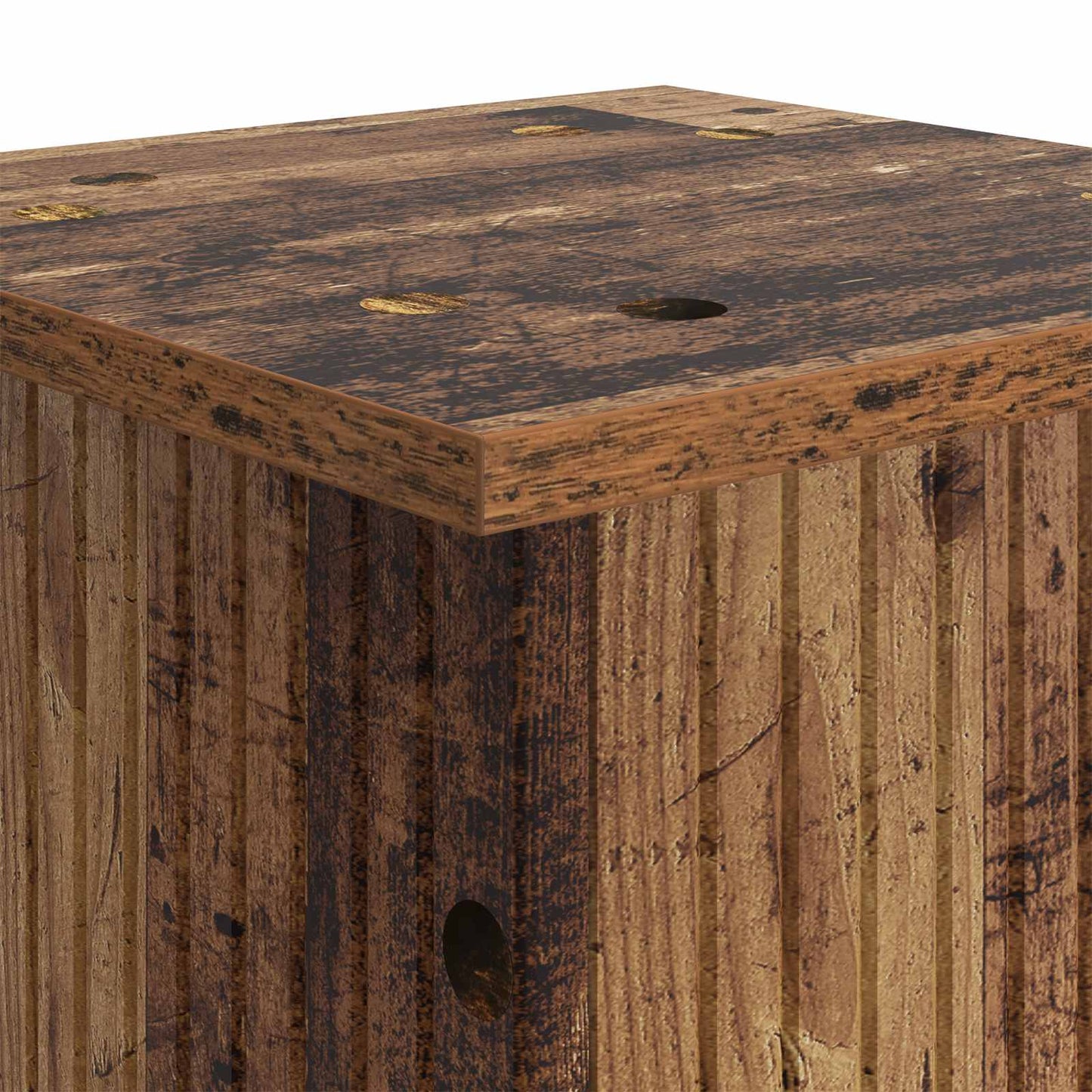 Plant Stand Old Wood 30.5 x 30 x 100.5 cm Engineered Wood