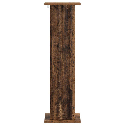 Plant Stand 2 pcs Old Wood 30.5 x 30 x 100.5 cm Engineered Wood