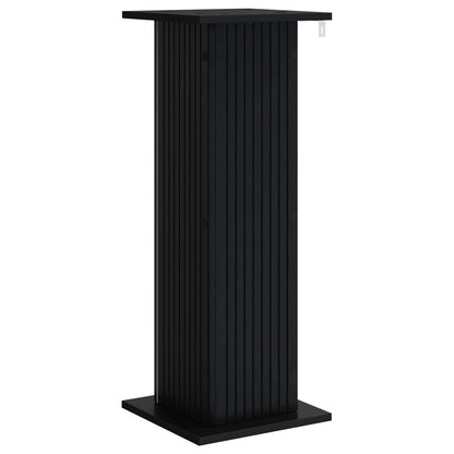 Plant Stand 2 pcs Black 30.5 x 30 x 80.5 cm Engineered Wood
