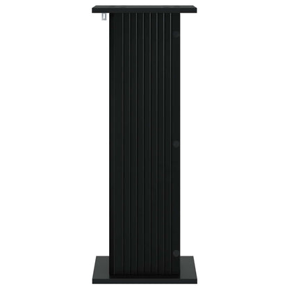 Plant Stand 2 pcs Black 30.5 x 30 x 80.5 cm Engineered Wood