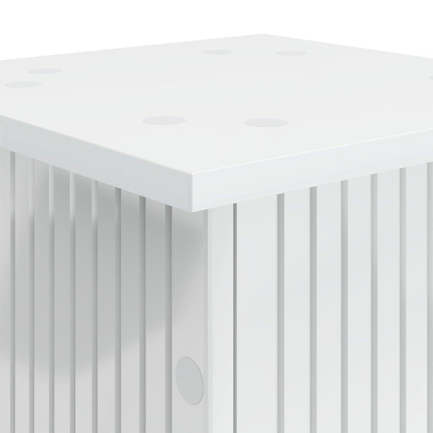 Plant Stand High Gloss White 30.5 x 30 x 80.5 cm
