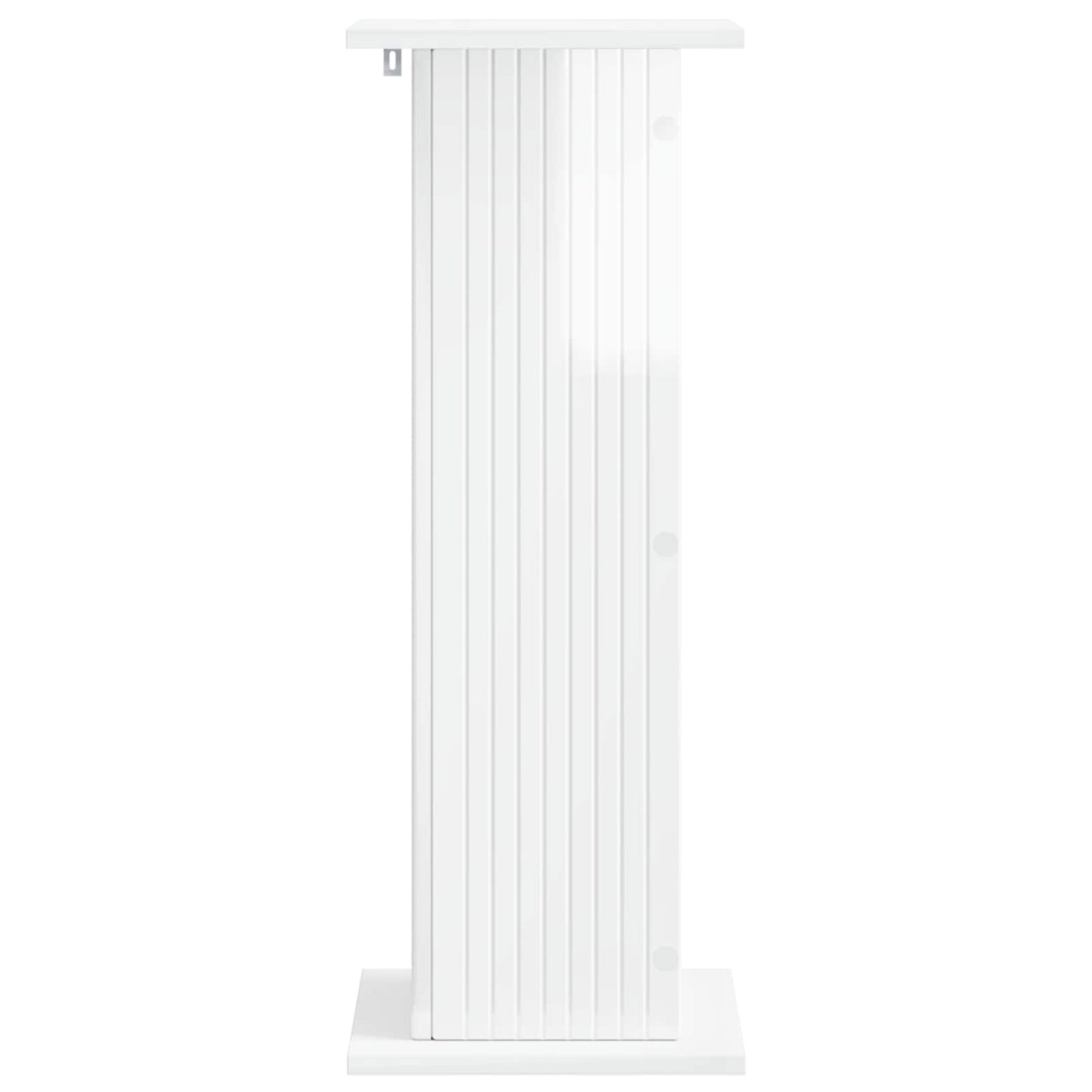 Plant Stand High Gloss White 30.5 x 30 x 80.5 cm