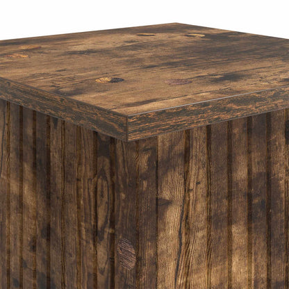 Plant Stand Smoked Oak 30.5 x 30 x 80.5 cm Engineered Wood