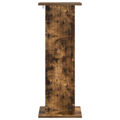 Plant Stand 2 pcs Smoked Oak 30.5 x 30 x 80.5 cm