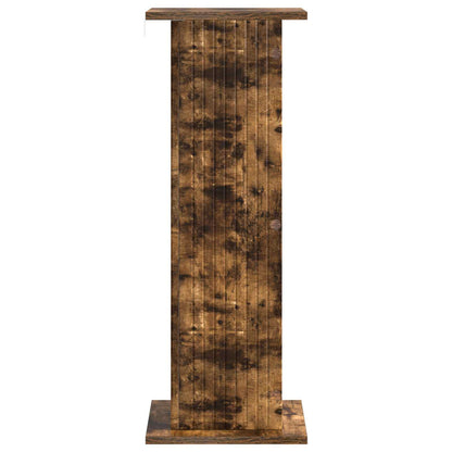 Plant Stand 2 pcs Smoked Oak 30.5 x 30 x 80.5 cm