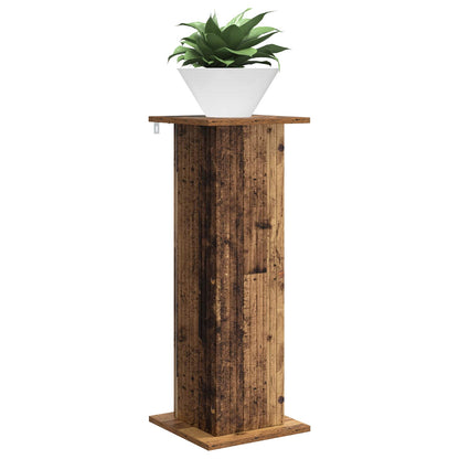 Plant Stand 2 pcs Old Wood 30.5 x 30 x 80.5 cm Engineered Wood