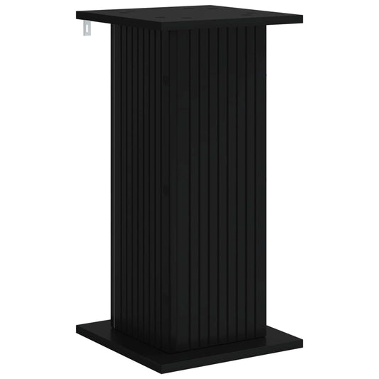 Plant Stand Black 30.5 x 30 x 60.5 cm Engineered Wood