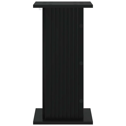 Plant Stand Black 30.5 x 30 x 60.5 cm Engineered Wood