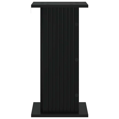 Plant Stand Black 30.5 x 30 x 60.5 cm Engineered Wood
