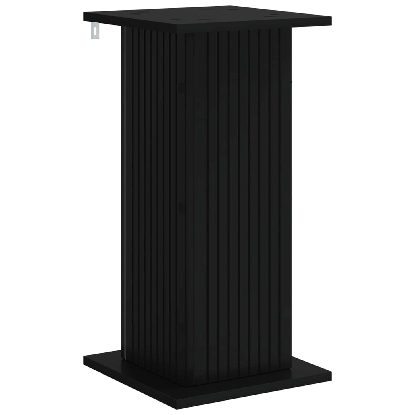 Plant Stand 2 pcs Black 30.5 x 30 x 60.5 cm Engineered Wood