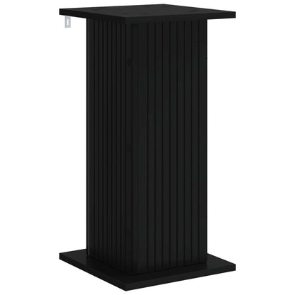 Plant Stand 2 pcs Black 30.5 x 30 x 60.5 cm Engineered Wood