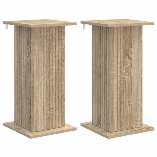 Plant Stand 2 pcs Sonoma Oak 30.5 x 30 x 60.5 cm