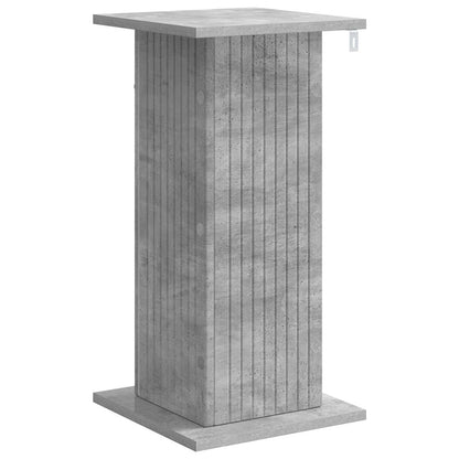 Plant Stand 2 pcs Concrete Grey 30.5 x 30 x 60.5 cm