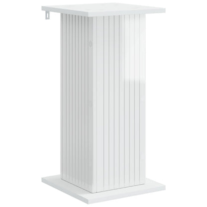 Plant Stand High Gloss White 30.5 x 30 x 60.5 cm