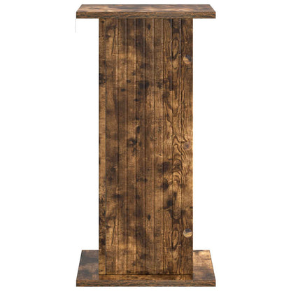 Plant Stand Smoked Oak 30.5 x 30 x 60.5 cm Engineered Wood