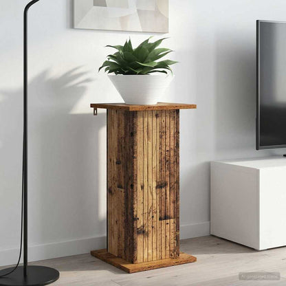 Plant Stand 2 pcs Old Wood 30.5 x 30 x 60.5 cm Engineered Wood