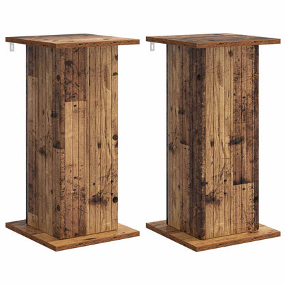 Plant Stand 2 pcs Old Wood 30.5 x 30 x 60.5 cm Engineered Wood