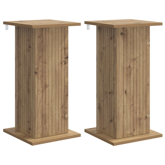 Plant Stand 2 pcs Artisan Oak 30.5 x 30 x 60.5 cm