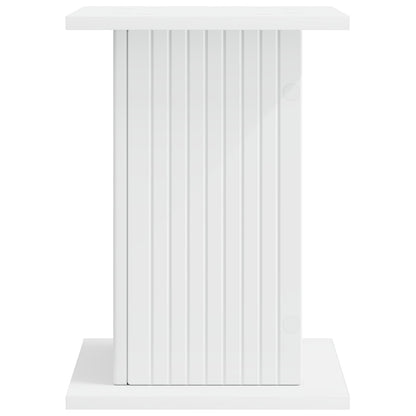 Plant Stand White 30.5 x 30 x 43 cm Engineered Wood