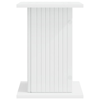 Plant Stand White 30.5 x 30 x 43 cm Engineered Wood