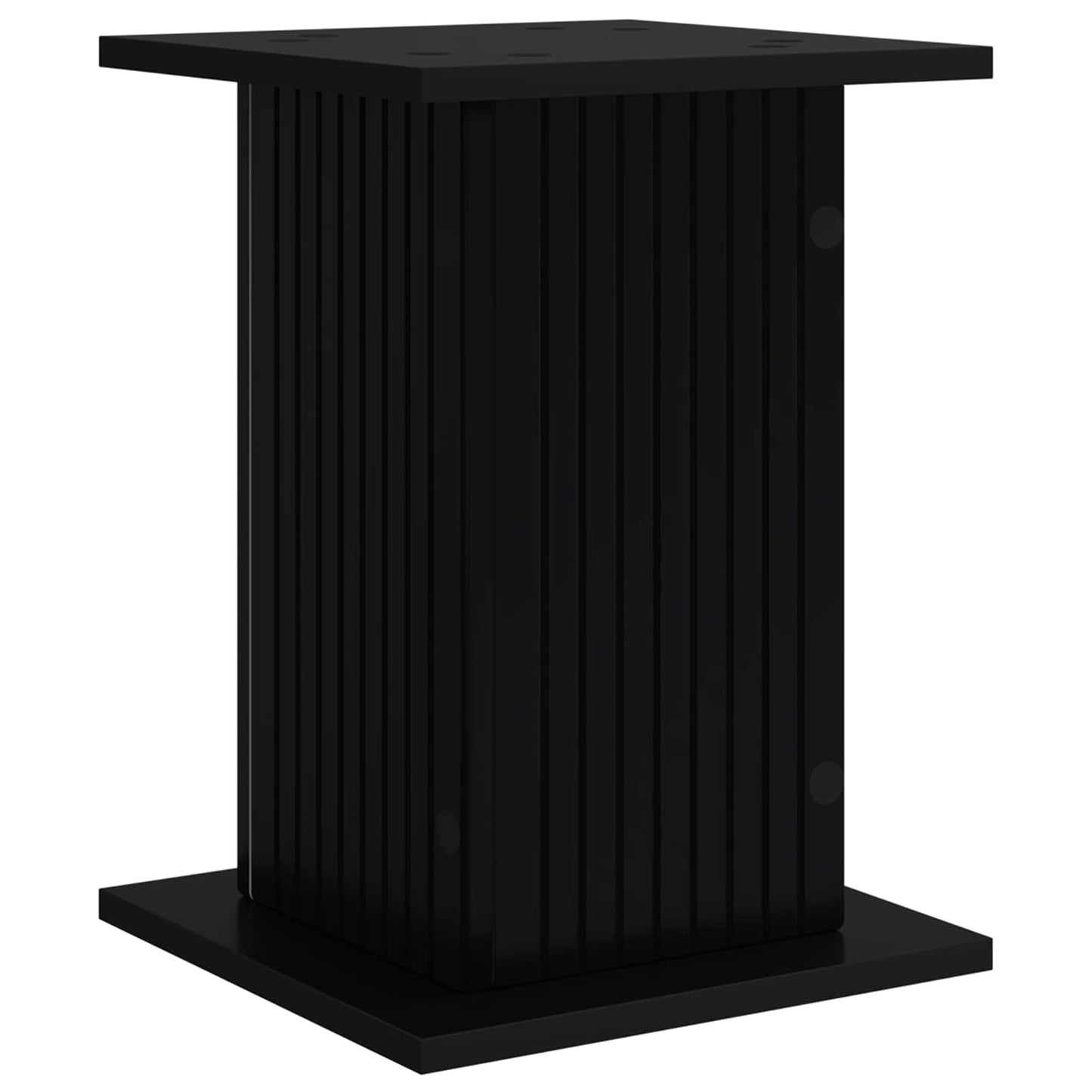 Plant Stand Black 30.5 x 30 x 43 cm Engineered Wood