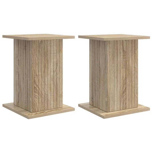 Plant Stand 2 pcs Sonoma Oak 30.5 x 30 x 43 cm Engineered Wood