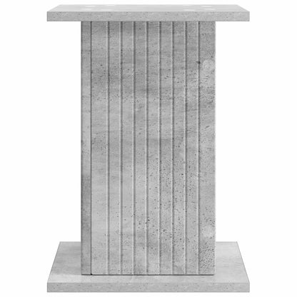Plant Stand Concrete Grey 30.5 x 30 x 43 cm Engineered Wood