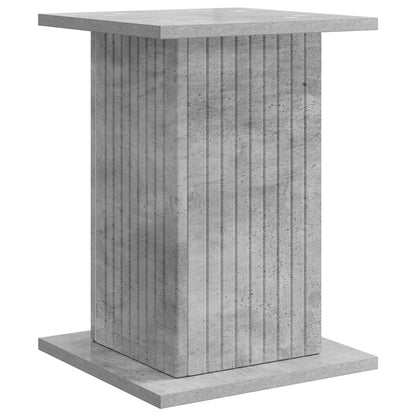 Plant Stand 2 pcs Concrete Grey 30.5 x 30 x 43 cm