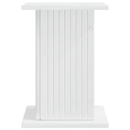 Plant Stand High Gloss White 30.5 x 30 x 43 cm Engineered Wood