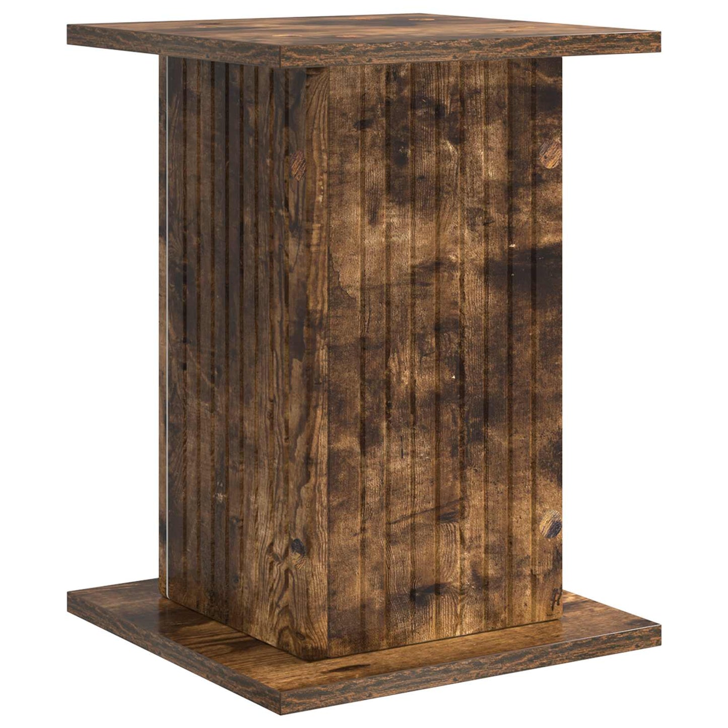 Plant Stand 2 pcs Smoked Oak 30.5 x 30 x 43 cm Engineered Wood