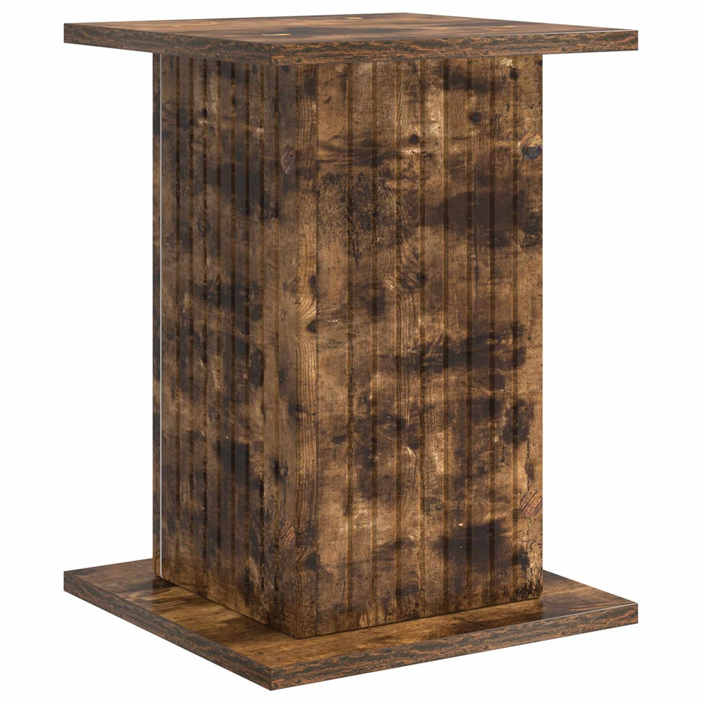 Plant Stand 2 pcs Smoked Oak 30.5 x 30 x 43 cm Engineered Wood