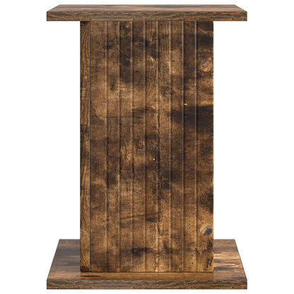 Plant Stand 2 pcs Smoked Oak 30.5 x 30 x 43 cm Engineered Wood