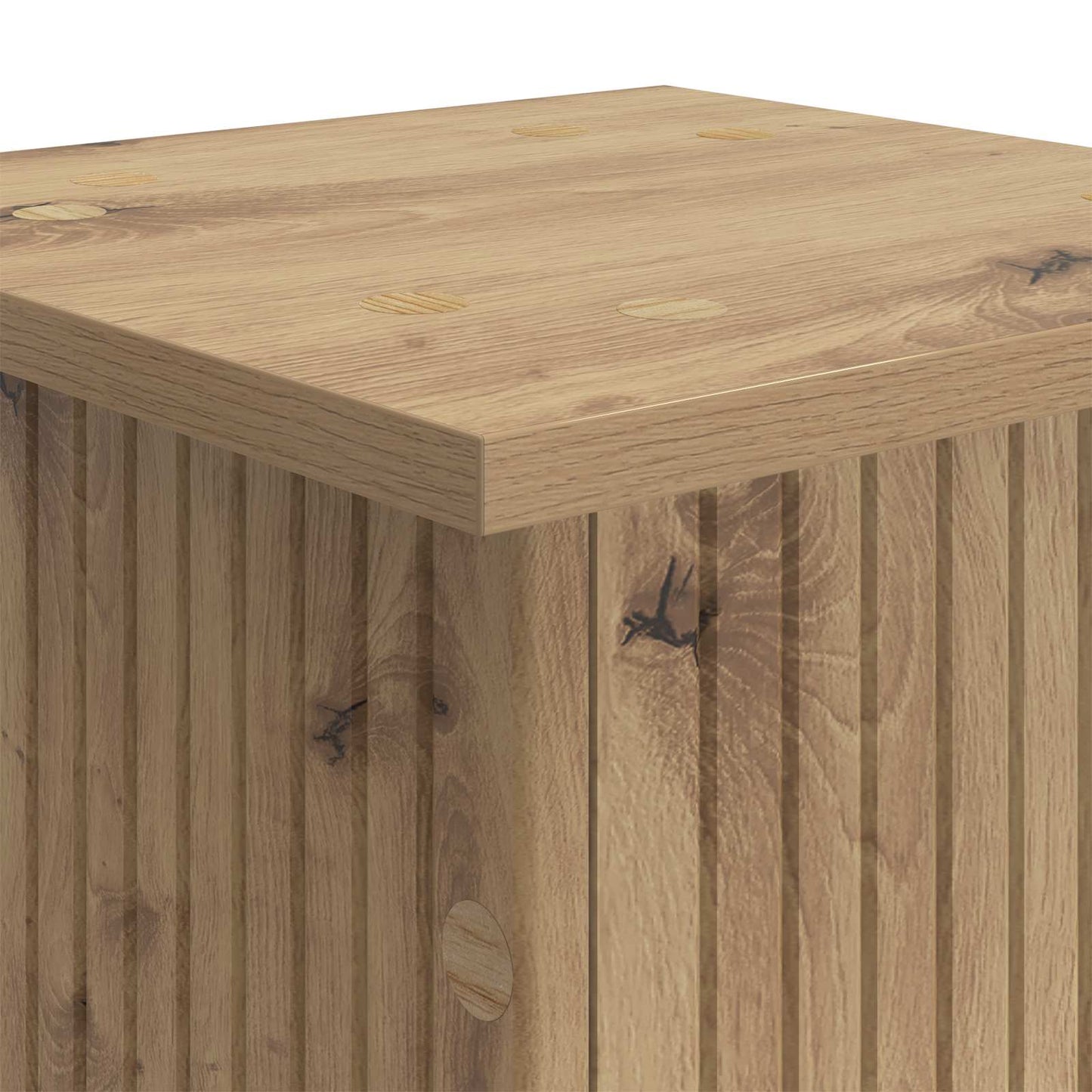 Plant Stand 2 pcs Artisan Oak 30.5 x 30 x 43 cm Engineered Wood