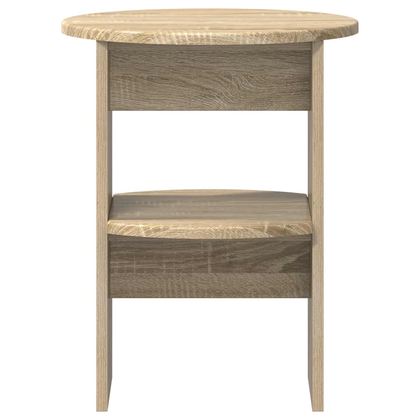 Side Cabinet Sonoma Oak Ø40 x 50 cm Engineered Wood