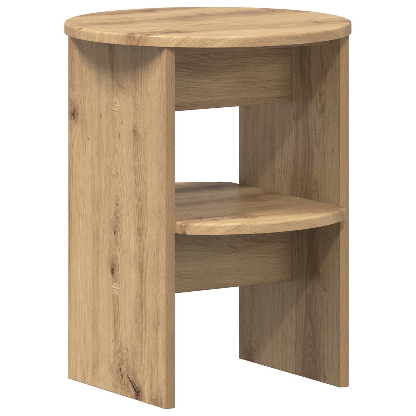 Side Cabinet Artisan Oak Ø40 x 50 cm Engineered Wood